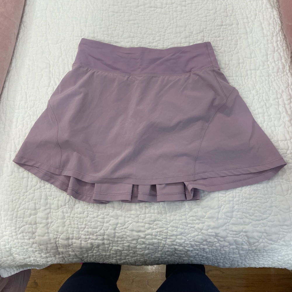 light purple lulu lemon skirt